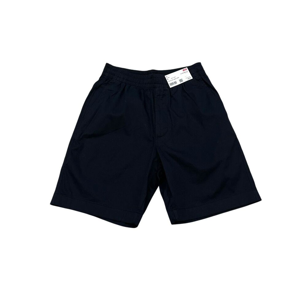 Uniqlo Stretch Easy Shorts Black 8" inseam Size S